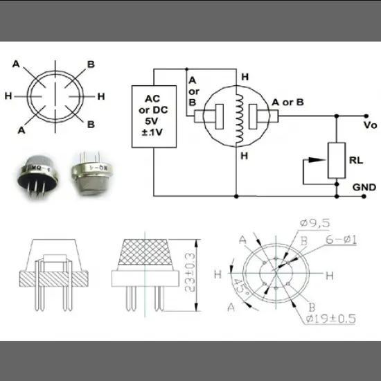MQ4 Methane (CNG) Natural Gas Sensor Module