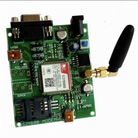 SIM800A Quad Band GSM/GPRS Modem with RS232 Interface