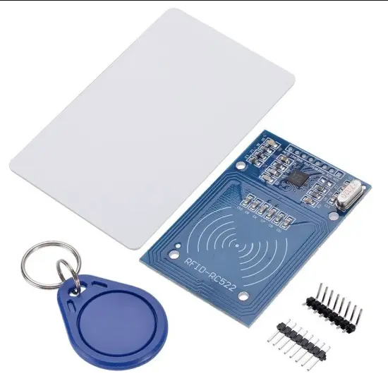 RFID Reader/Writer RC522 Module with RFID Card and Tag