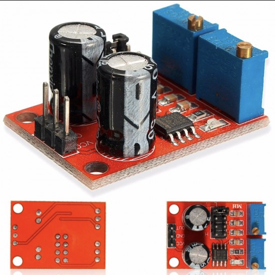 NE555 Pulse Frequency Duty Cycle Adjustable Module Square Wave Signal Generator