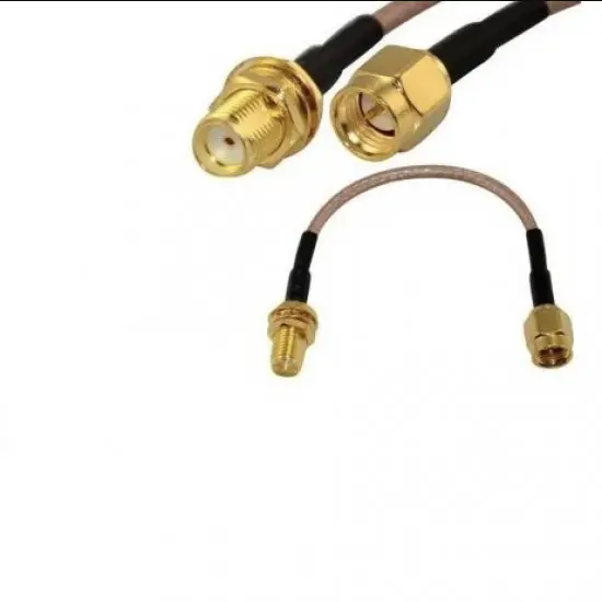 RG316 Coaxial Cable 10cm Pigtail WLAN Network RF Antenna