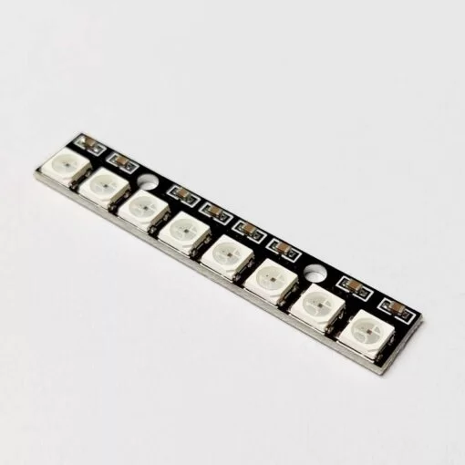 8-bit WS2812B 5050 RGB LED Built-in Full Color Driver Development Board (Straight)