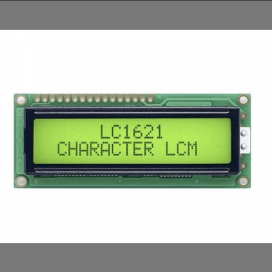 16x2 LCD Display Green LED Backlight