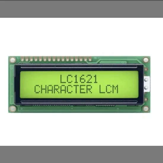16x2 LCD Display Green LED Backlight