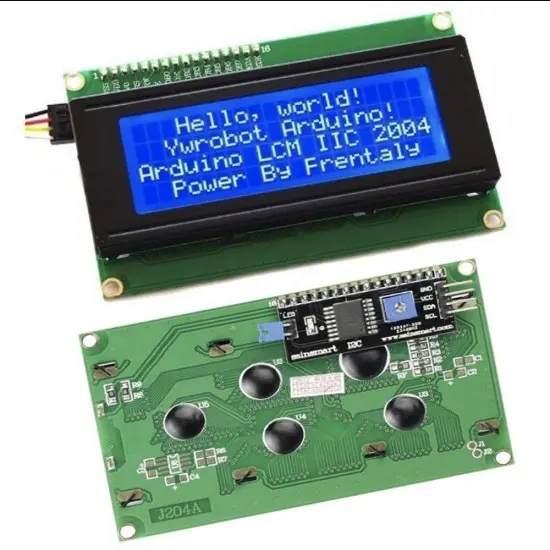 20X4 LCD2004 Parallel LCD Display with IIC/I2C Interface Module