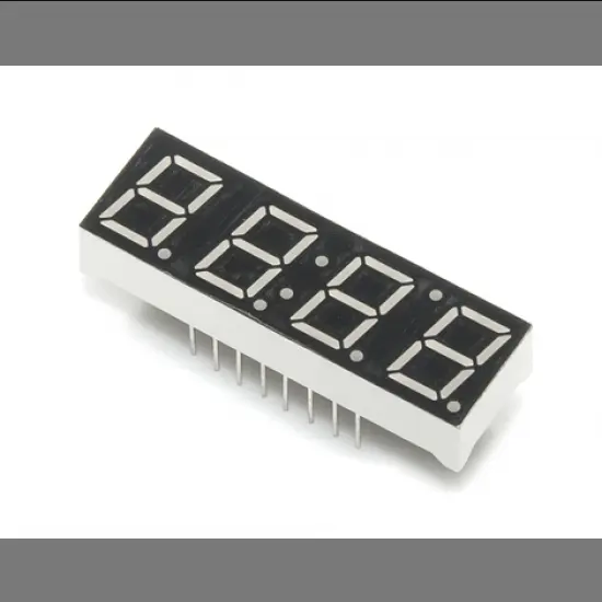 4 Digit 7-Segment Display Common Anode - Red
