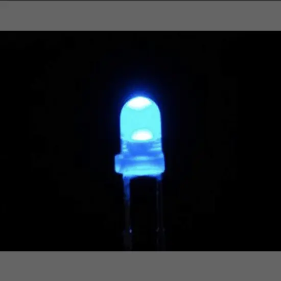 3mm Blue LED Diffused (Pack of 10)
