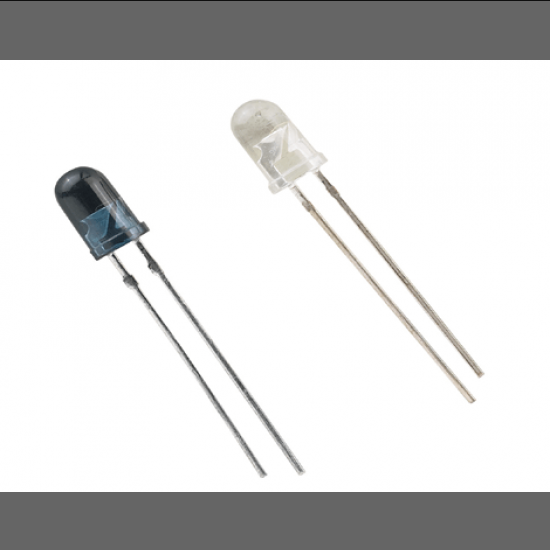 IR LED and Photo Diode Pair 5mm (Pack of 3)