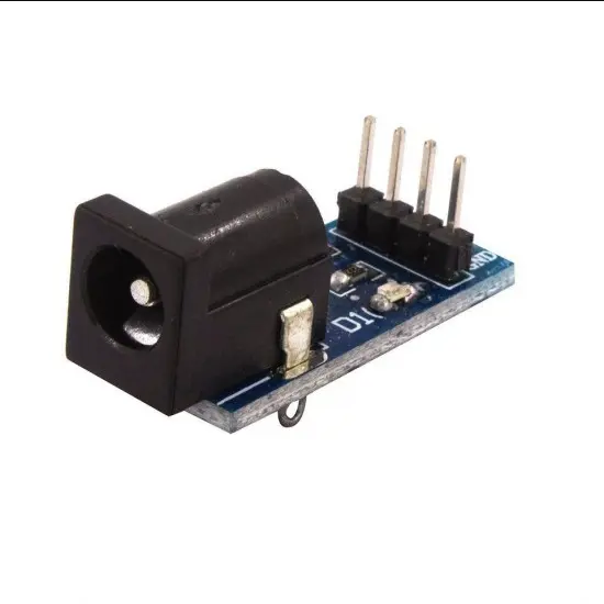DC power supply module for DC power adapter plate