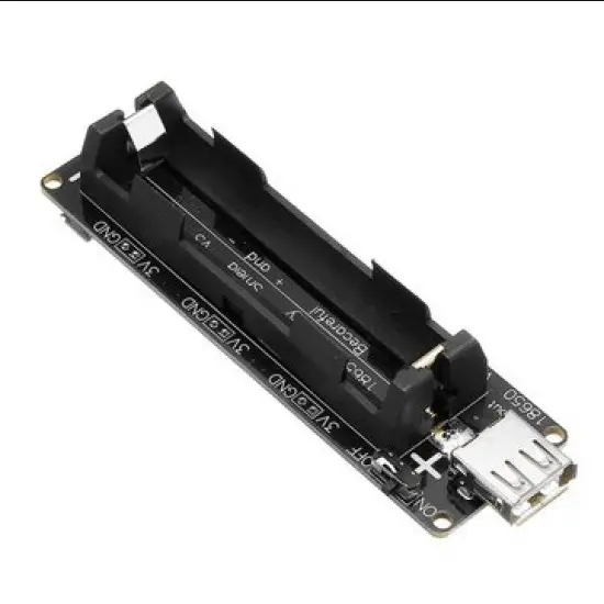 18650 Battery Charge Holder V3 0.5A USB Type-A Charging Protection Board