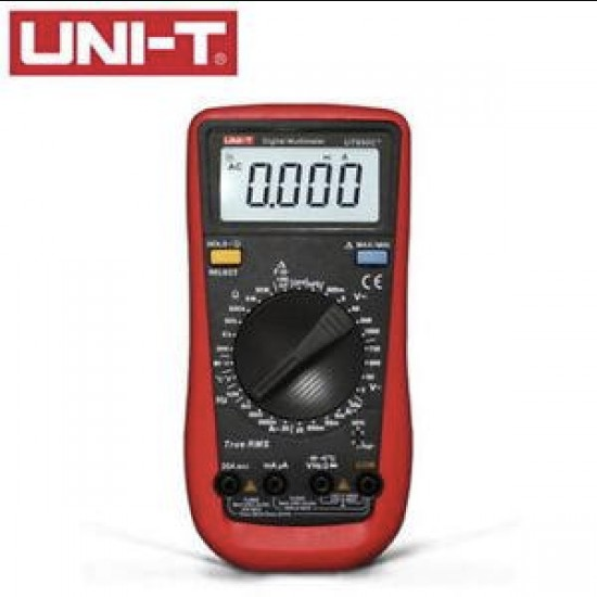 UNI-T UT890C+ Digital Multimeter (Red 6000 Counts)
