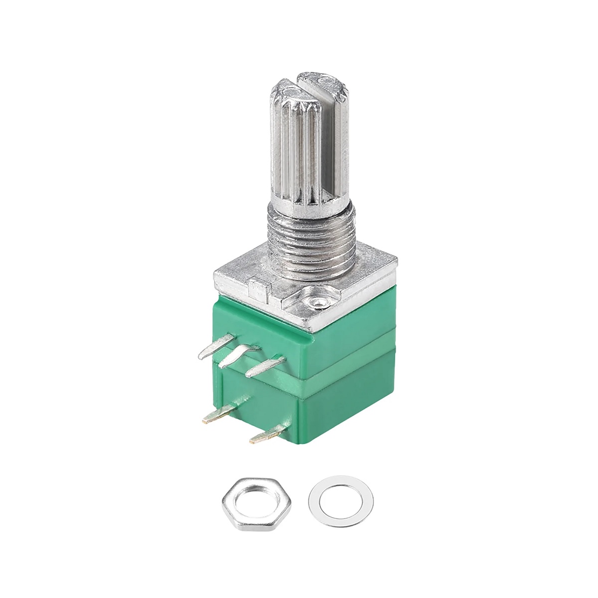 B100K – 100K Dual Rotary Potentiometer 5 Pin