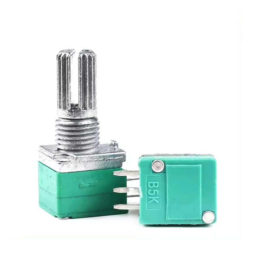 B50K-50K Dual Rotary Potentiometer 6 Pin