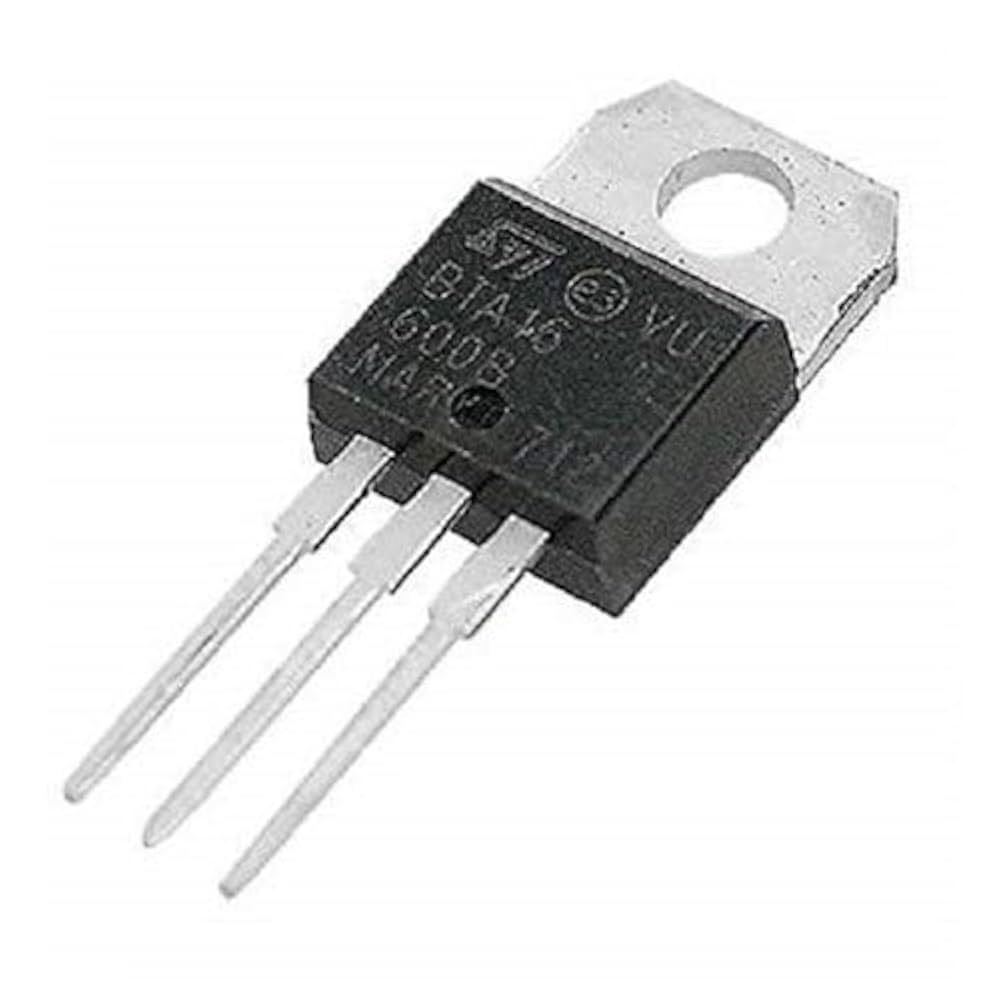 BTA16 600V 16A TRIAC TO-220AB – AC Switching Device