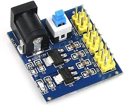 DC-DC 12V to 3.3V 5V 12V Power Module Multi Output Voltage Conversion