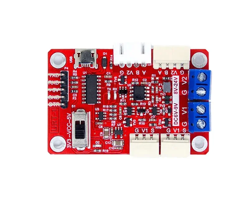 FE-URT-1 Multi Function Serial Port Signal Converter USB/UART to SMS Servo (RS485) & amp SCS Servo(TTL)