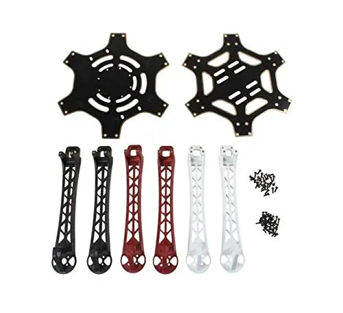 F550 HEXACOPTER FRAME WITH INTEGRAED PCB