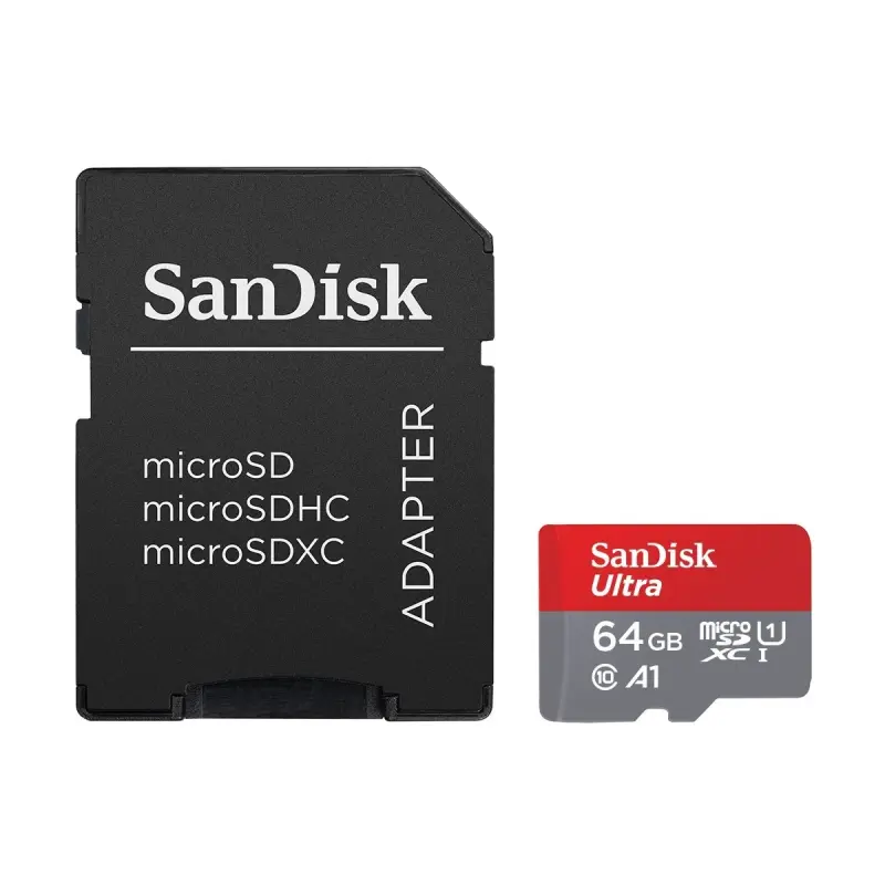 64GB Micro SD Class 10 Memory Card with Adapter - Image 3