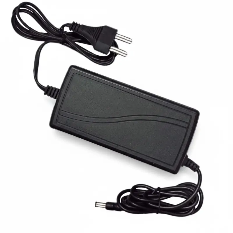 12V 5A DC Power supply adapter with 5.5mm x 2.5mm male plug pin connector
