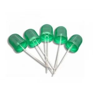 Green LED Light 10 mm – 5 Pcs