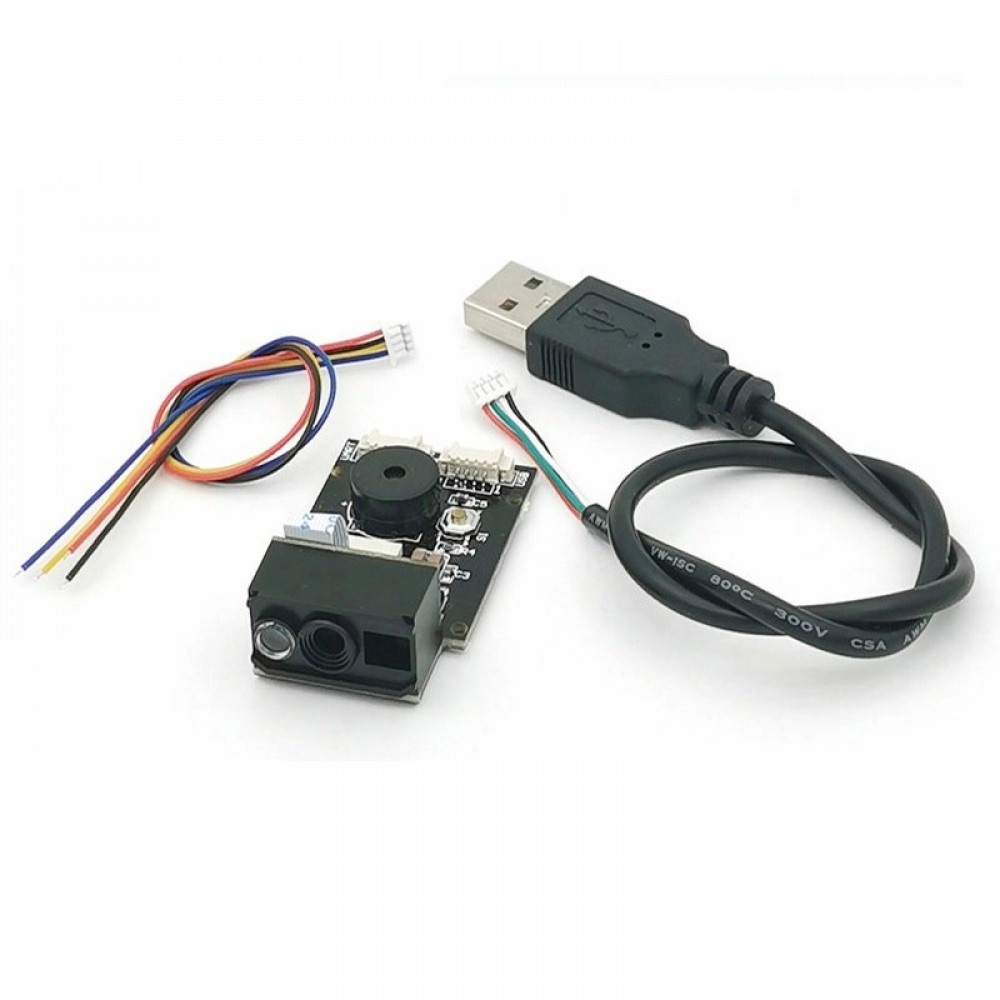GROW GM77 1D 2D Barcode Scanner Module USB UART Interface 640×480 CMOS