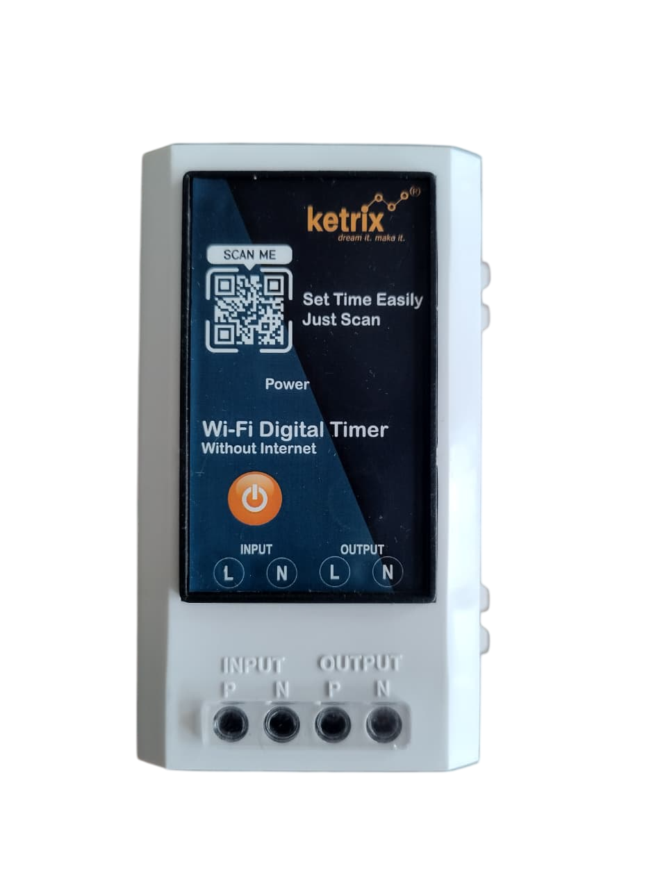 Ketrix Wi-Fi Digital Timer Switch 230V 20A | No Internet Required