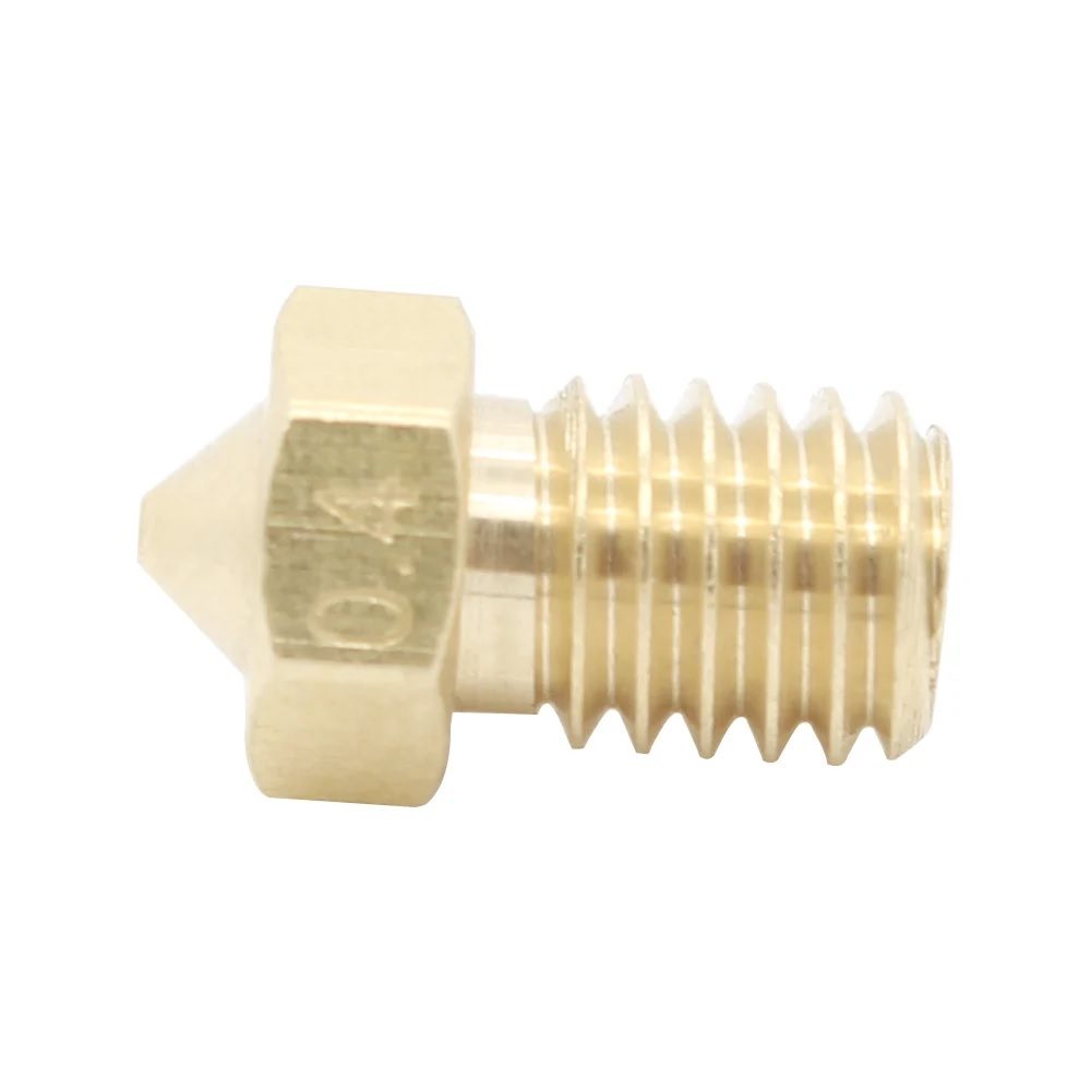 M6 Thread Brass Nozzle V5 V6 UM Compatible 1.75mm x 0.4mm for 3D printer