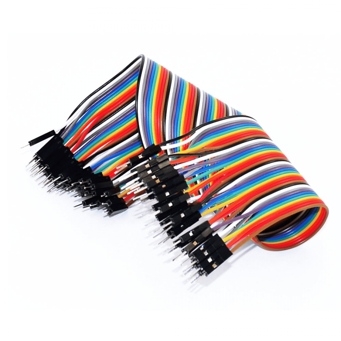 Male to Male Breadboard Jumper Cable 2.54mm 20CM – 40 Pcs