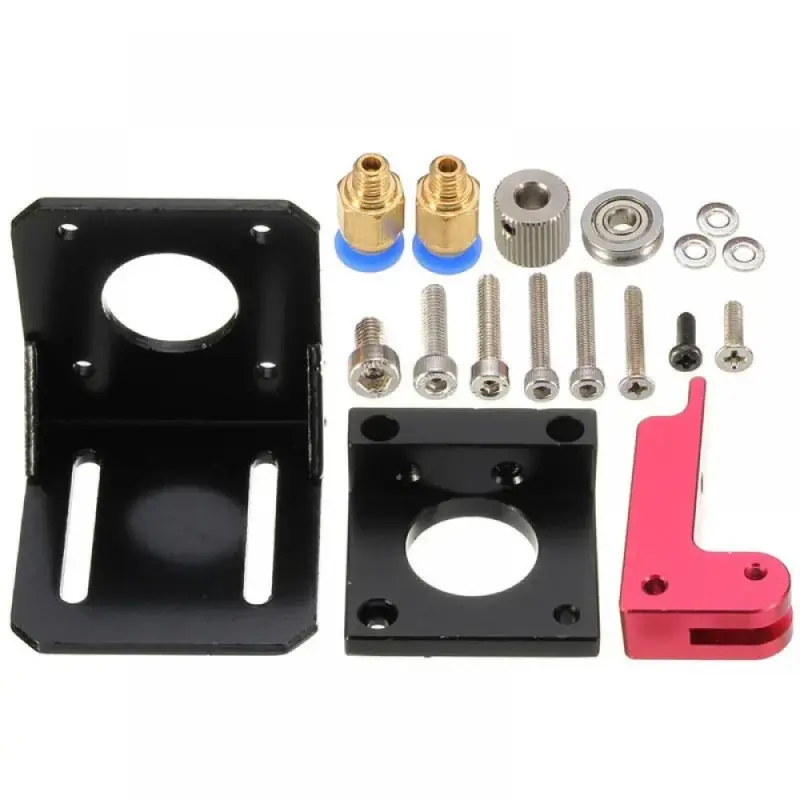 MK8 Extruder Aluminum Block Kit 1.75MM with NEMA 17 L-Bracket Left Hand - Good Quality