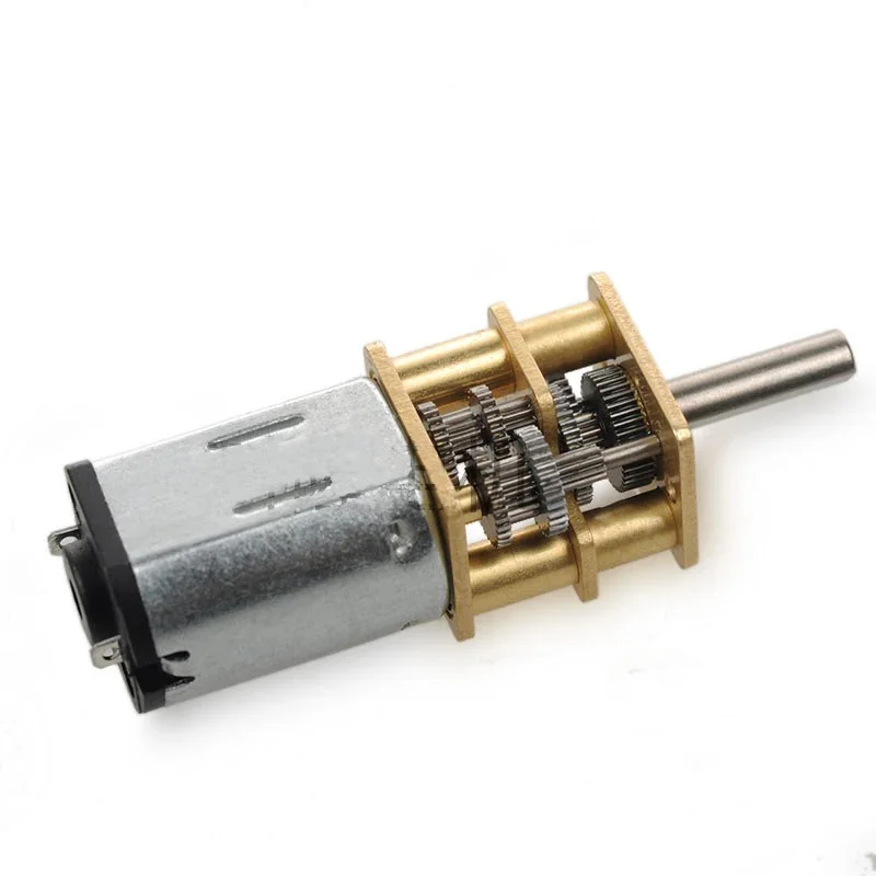 N20-6V-60 RPM Micro Metal Gear-box DC Motor