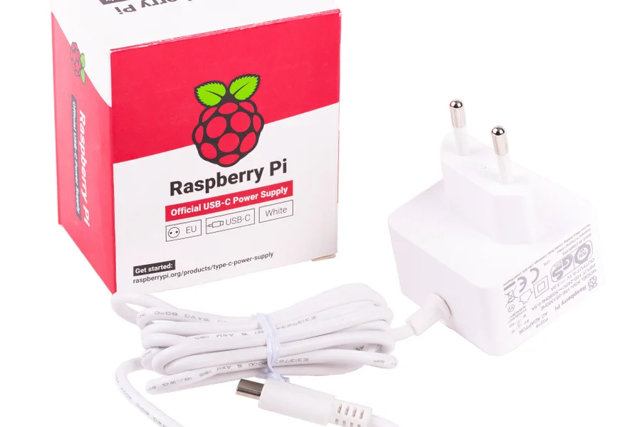 Official USB-C type 15.3W Power Supply For Raspberry Pi 4