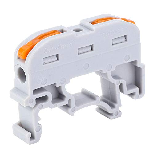 PCT-211 Guide Rail Type, Quick Connection Terminal 1 In-1 Out