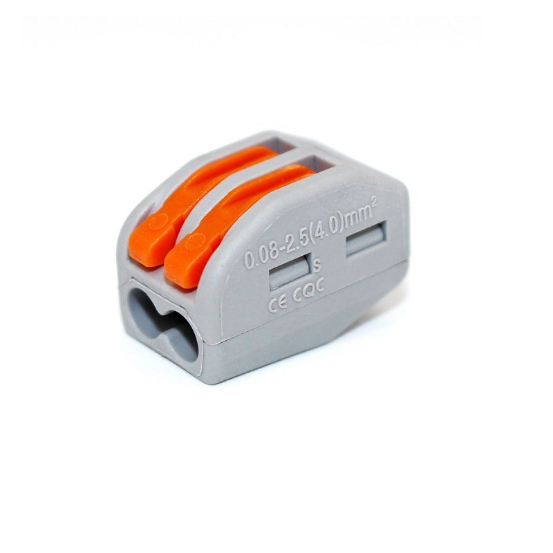 PCT-212 Splicing Connector Terminal 1 In-1 Out, Lever Splicing Connector