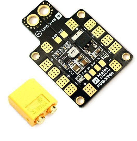 PDB-XT60 with BEC 5V and 12V