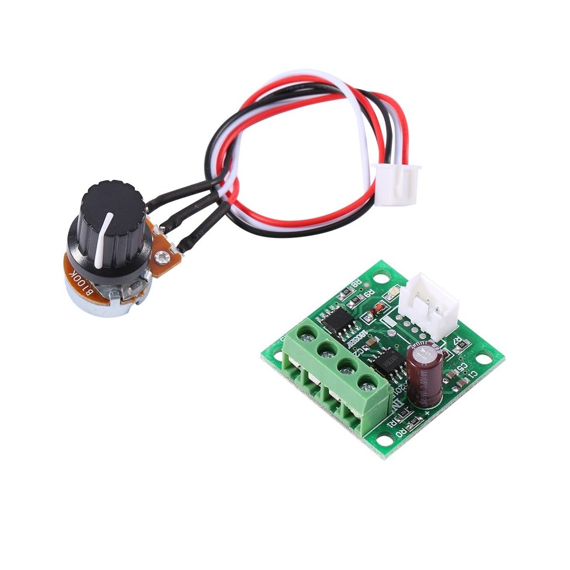 PWM DC Motor Speed Controller Module 1.8V-12V 2A – 1803BW