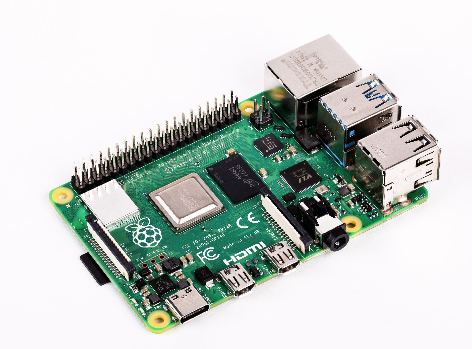 Raspberry Pi 4 Model-B with 4 GB RAM