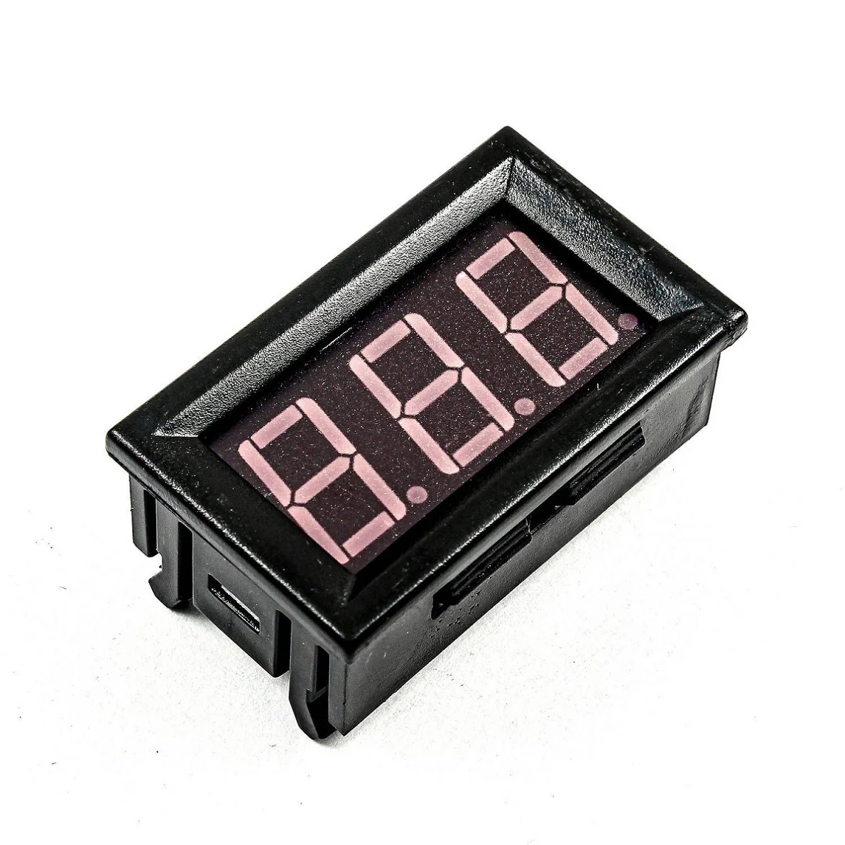 Red 0.56inch AC220V Two Wire AC Voltmeter 70V ~ 500V