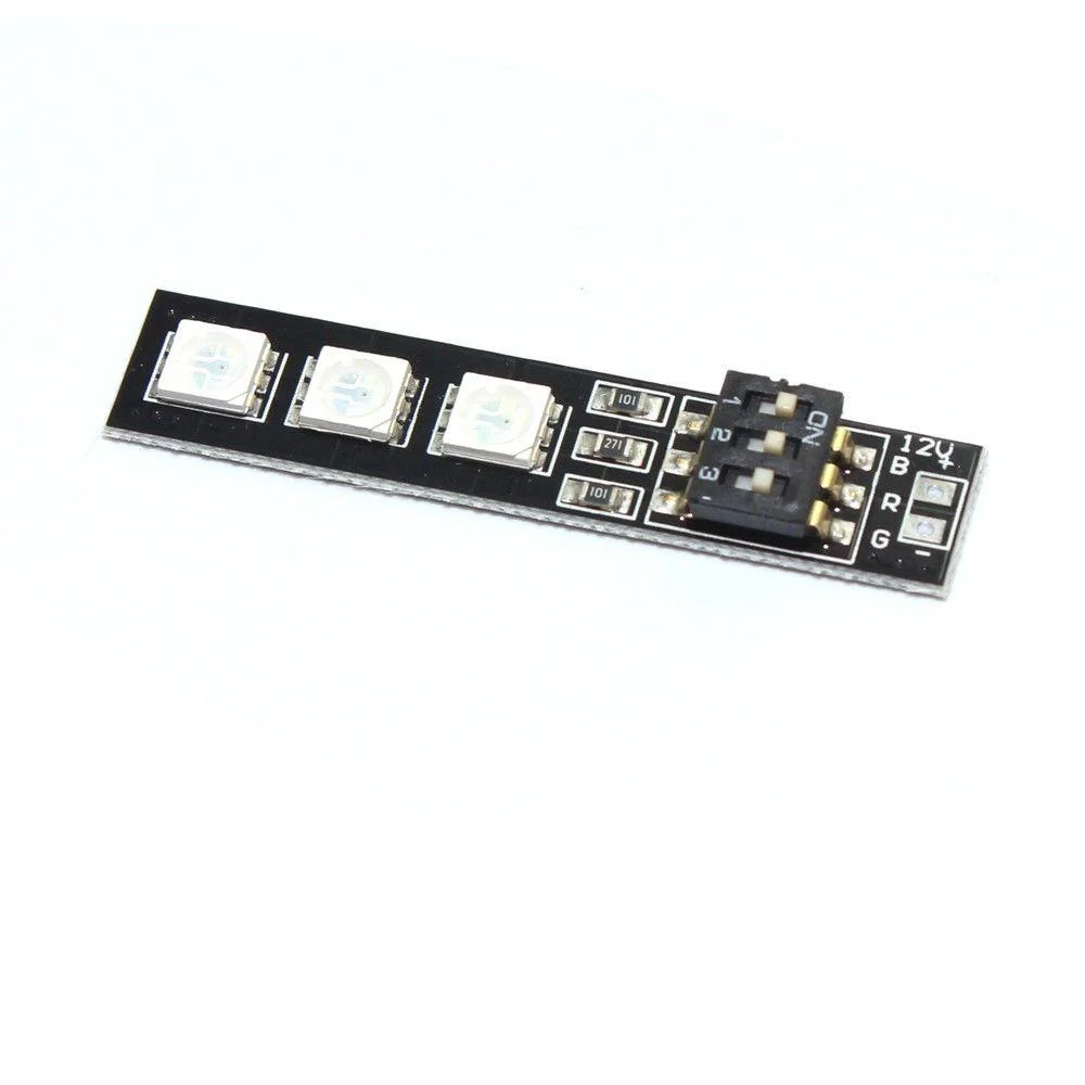 RGB 5050 12V LED Board 7 Colors with DIP Switch
