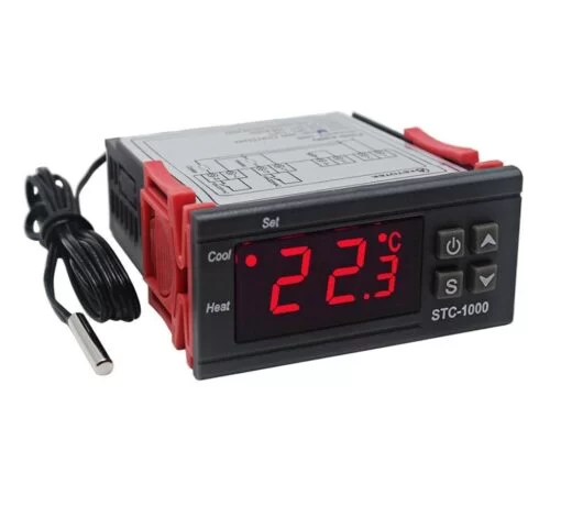 STC-1000 DC12V Digital Temperature Controlled Thermostat Switch with Two Relay Output