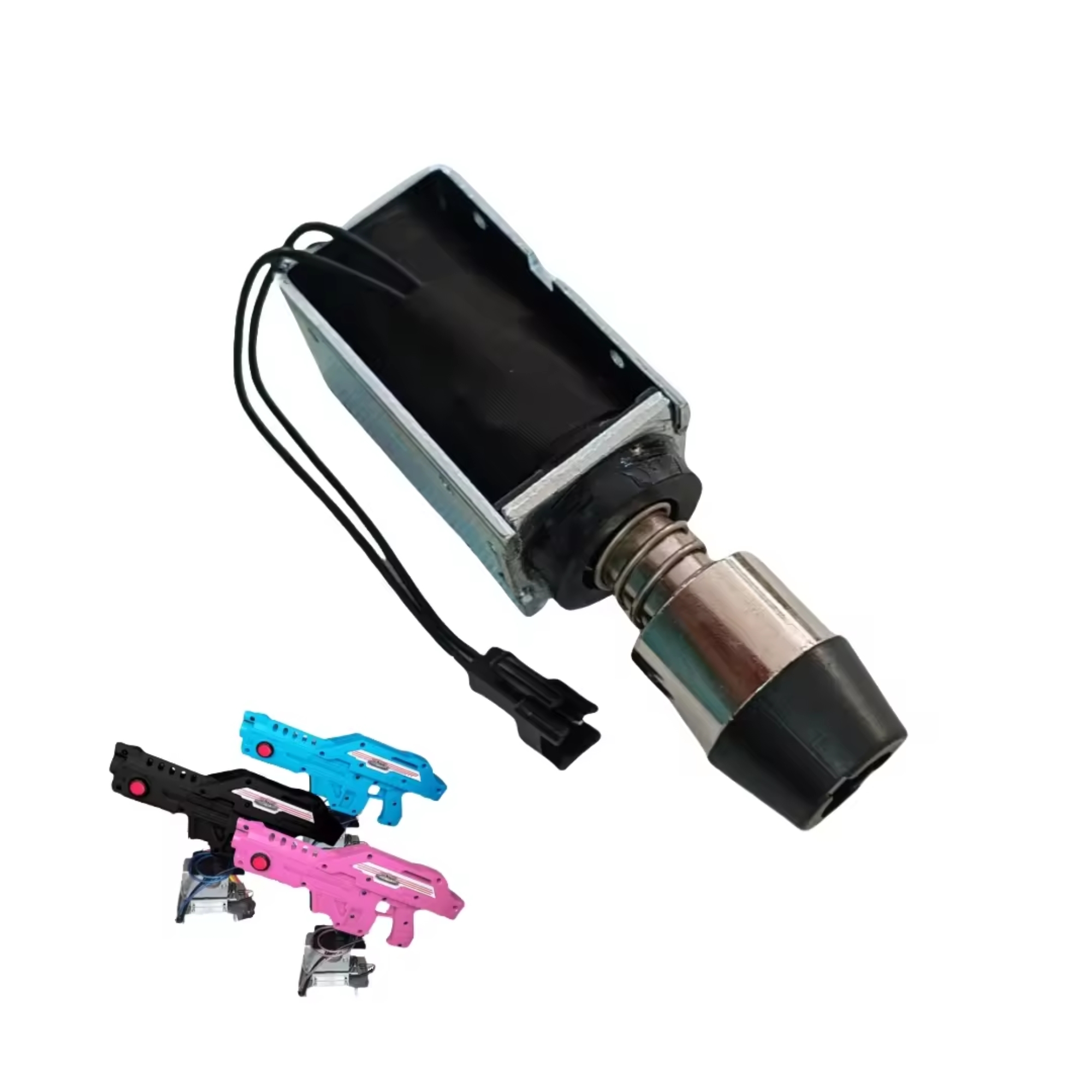 12V Vibration Solenoid Motor 12mm Stroke Length for Game Gun