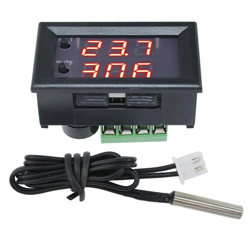 W1209WK DC12V LED Digital Thermostat Temperature Controller Regulator