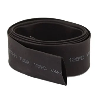 WOER Heat Shrink Sleeve Tube 40mm Black Industrial Grade (HST)