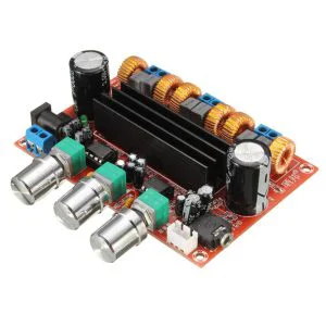 XH-M139 DC12-24V TPA3116D2 2.1 Channel Digital Subwoofer 2*50W Power Amplifier Board