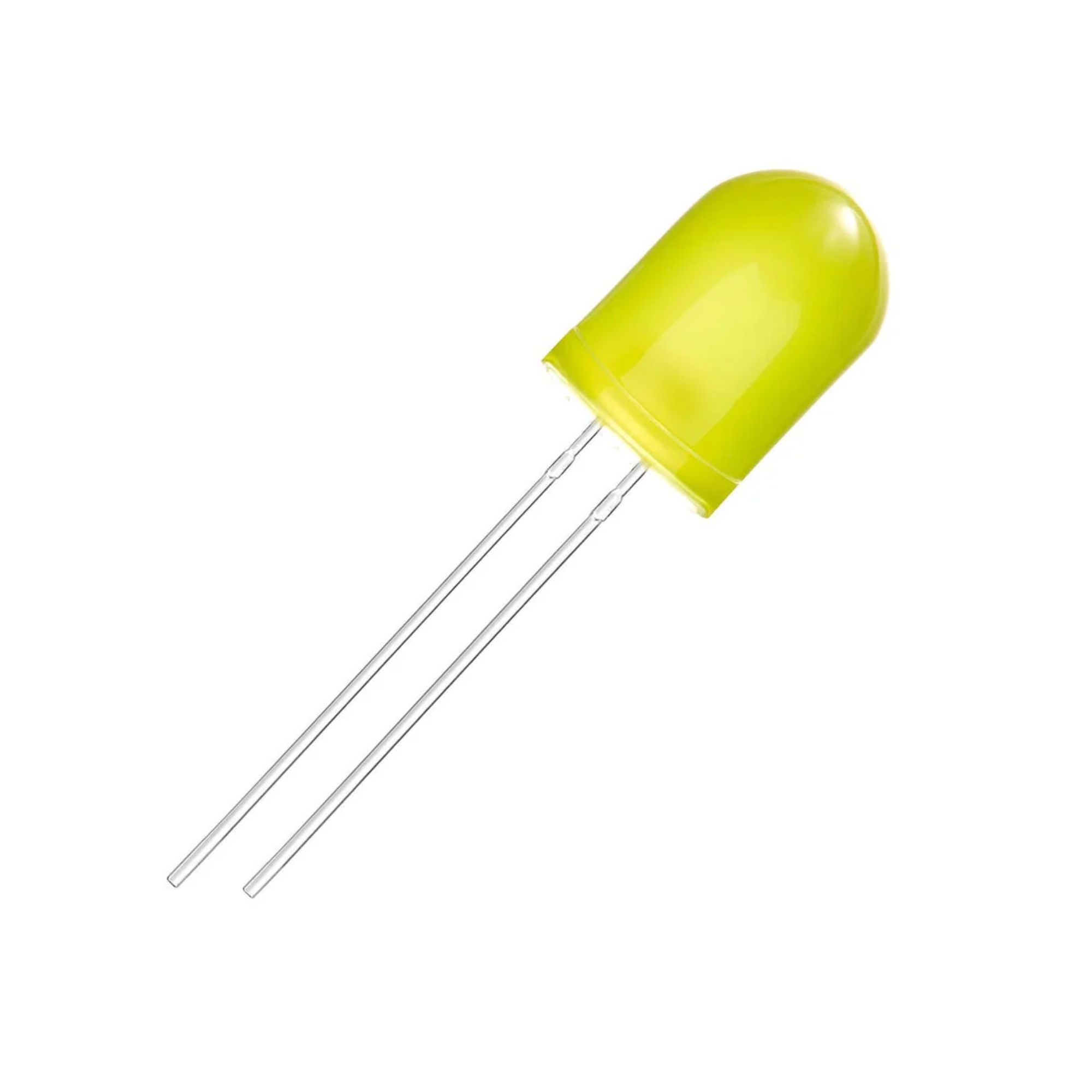 Yellow LED Light DIP 10 mm (Pack of 5)