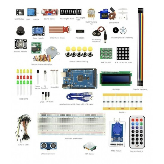 RFID Mega 2560 Starter Learning Kit for Arduino